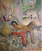 Henri Lebasque Prints Nude portrait by Henri Lebasque, Germany oil painting artist